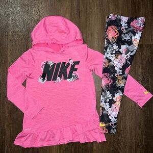 Nike Floral Leggings Set